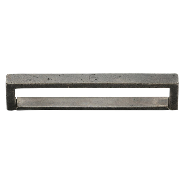 M Marcus - Heritage Brass, Rustic Pewter Box Cabinet Pull Handle, Cabinet Hardware, Cabinet Pull Handles