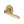 Sutton Reeded Door Handle on Round Rose by M Marcus - Heritage Brass