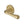 Charlbury Reeded Door Handle on Round Rose by M Marcus - Heritage Brass