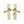 Octave Reeded Door Handle on Plate by M Marcus - Heritage Brass
