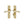 Sutton Reeded Door Handle on Plate by M Marcus - Heritage Brass
