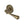 Roma Reeded Door Handle on Round Rose by M Marcus - Heritage Brass