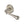 Roma Reeded Door Handle on Round Rose by M Marcus - Heritage Brass