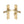Bauhaus Reeded Door Handle on Plate by M Marcus - Heritage Brass
