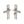 Bauhaus Reeded Door Handle on Plate by M Marcus - Heritage Brass