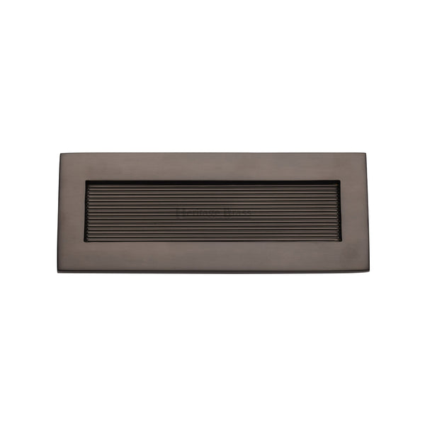 Reeded Letterplate by M Marcus - Heritage Brass