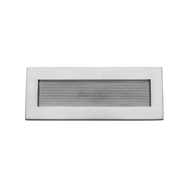 Reeded Letterplate by M Marcus - Heritage Brass