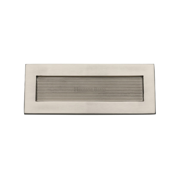 Reeded Letterplate by M Marcus - Heritage Brass