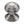 M Marcus - Heritage Brass, Reeded Centre Door Knob, Exterior Door Hardware, Front Door Centre Knobs