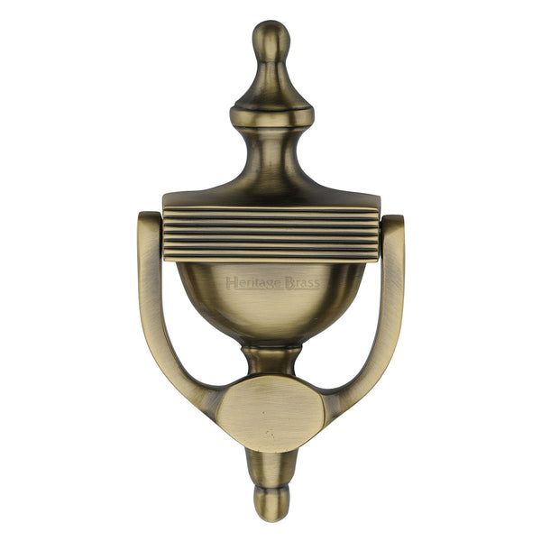 Heritage Brass Reeded Urn Knocker