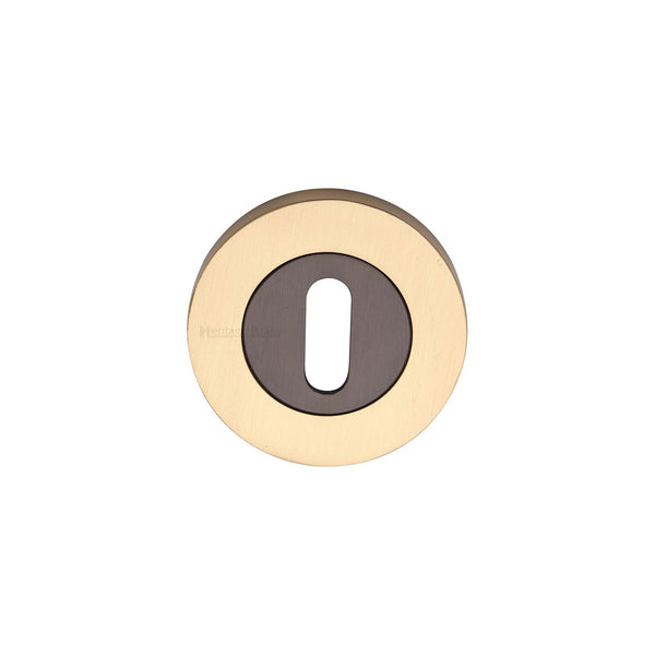 Standard Key Escutcheon Round - RS2000 by M Marcus - Heritage Brass