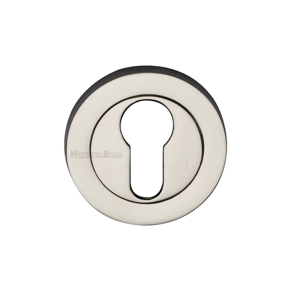 M Marcus - Heritage Brass, Euro Profile Cylinder Escutcheon Round - RS2004, Escutcheons & Privacy Thumbturns, Escutcheons