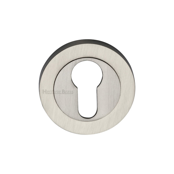 M Marcus - Heritage Brass, Euro Profile Cylinder Escutcheon Round - RS2004, Escutcheons & Privacy Thumbturns, Escutcheons