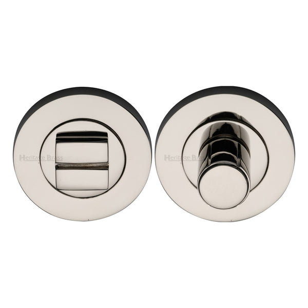 M Marcus - Heritage Brass, Round Bathroom Turn & Release - RS2030, Escutcheons & Privacy Thumbturns, Turn & Release