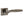 STATUS Oklahoma Lever Door Handle on Square Rose - Black Nickel - Default