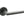 STATUS Alaska Lever Door Handle on Round Rose - Matt Black - Default