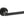 Status Nebraska Lever Door Handle on Round Rose by Atlantic Hardware