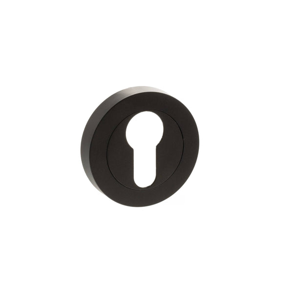 Status Euro Escutcheons on Round Rose by Atlantic Hardware