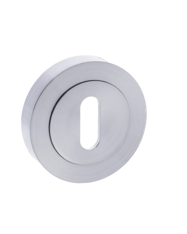 Status Key Escutcheons on Round Rose by Atlantic Hardware
