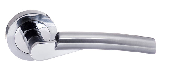 Status Florida Lever Door Handle on Round Rose by Atlantic Hardware