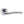 Status Indiana Lever Door Handle on Round Rose by Atlantic Hardware