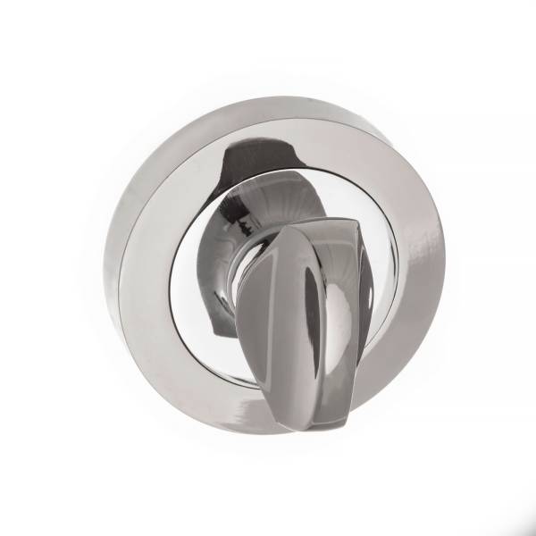 Mediterranean WC Turn and Release on Round Rose by Atlantic Hardware