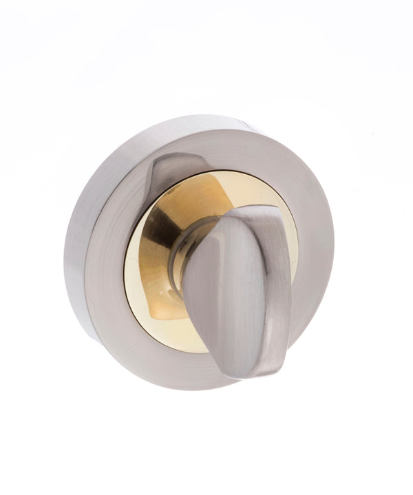 Status WC Turn and Release on Round Rose by Atlantic Hardware