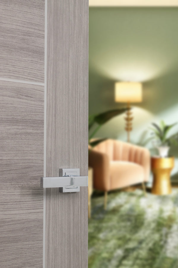 STATUS Montana Lever Door Handle on S4 Square Rose - additional image