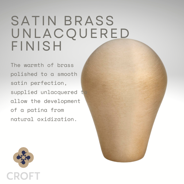 Croft - Reeded Ball Cabinet Knob 26mm 4101