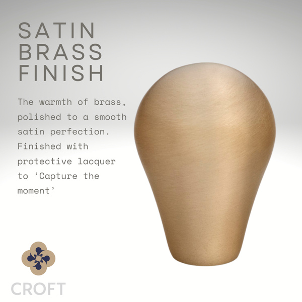 Croft - Plain Mortice Knob Furniture 4161