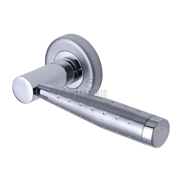 M Marcus - Heritage Brass, Roda Door Handle on Round Rose, Door Handles, Door Handles on Round Rose