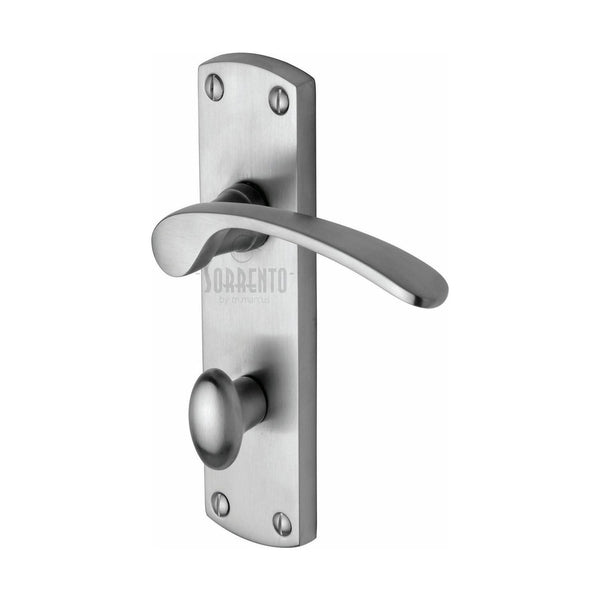 M Marcus - Heritage Brass, Sorrento Luca Door Handle on Plate, Door Handles, Door Handles on Plate