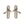 Aurora Door Handle on Plate by M Marcus - Heritage Brass