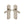 Atlanta Door Handle on Plate by M Marcus - Heritage Brass