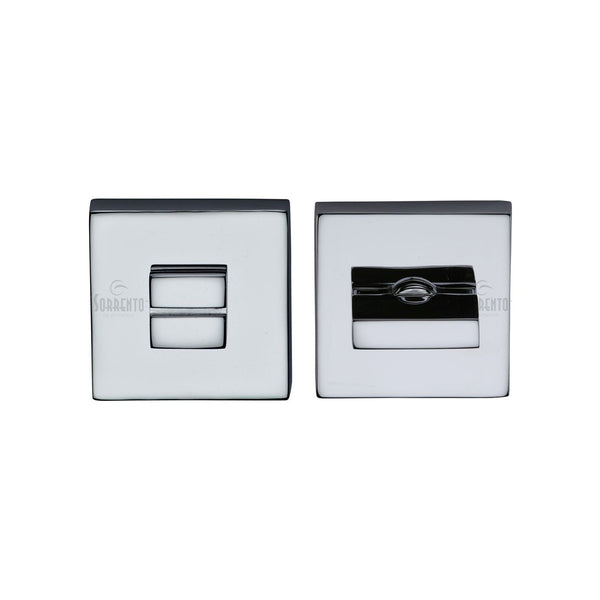Square Bathroom Turn & Release - SC-SQ4035 by M Marcus - Heritage Brass