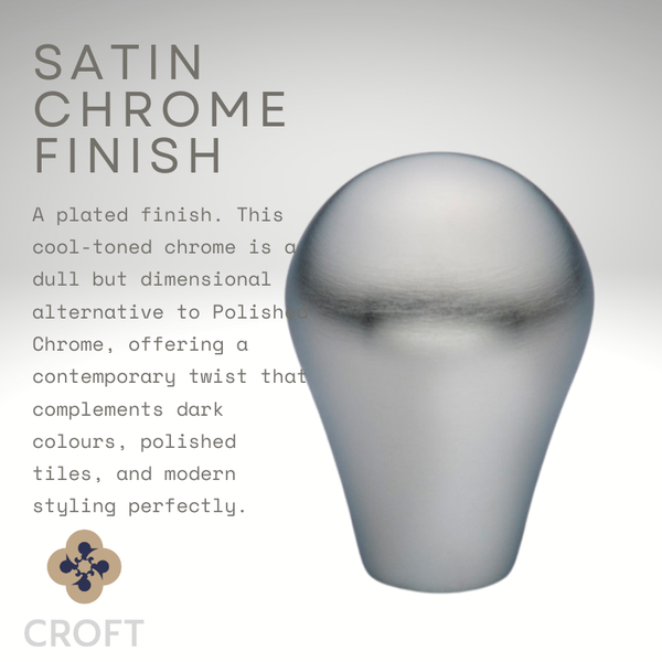 Croft - Zeppelin Turn and Release on Reeded Covered Rose by Croft Ironmongery