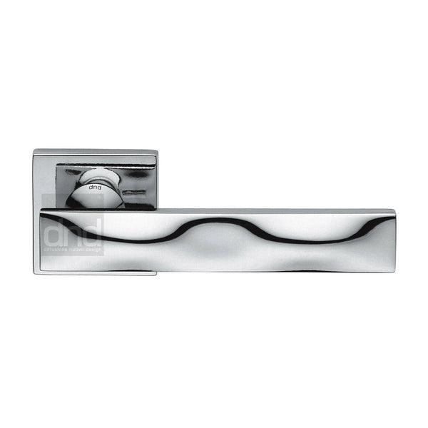 M Marcus - Heritage Brass, Sike Door Handle on Square Rose, Door Handles, Door Handles on Square Rose