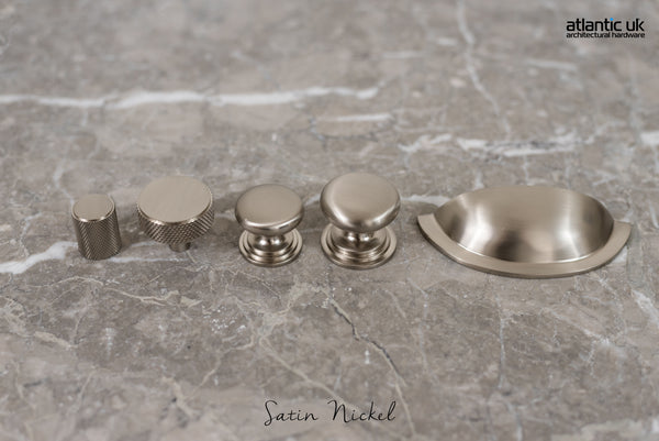 Old English Winchester Solid Brass Cabinet Cup Pull on Concealed Fix - additional image