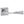 Senza Pari Guido Lever Door Handle on Flush Square Rose by Atlantic Hardware