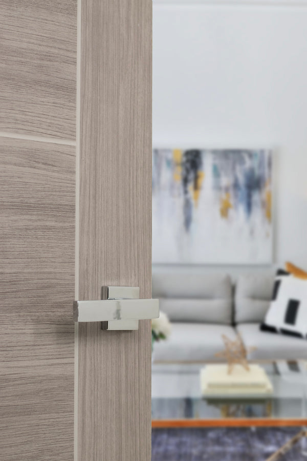 Senza Pari Panetti Lever Door Handle on Flush Square Rose - additional image
