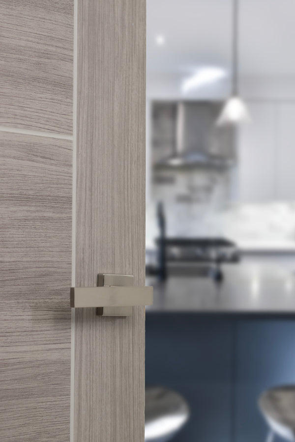 Senza Pari Panetti Lever Door Handle on Flush Square Rose - additional image