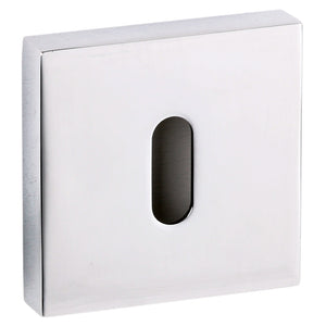 Senza Pari Key Escutcheons on Flush Square Rose by Atlantic Hardware
