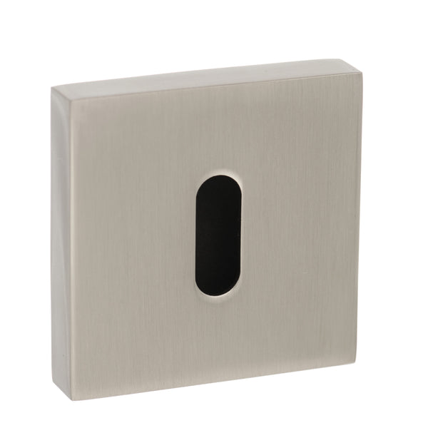 Senza Pari Key Escutcheons on Flush Square Rose by Atlantic Hardware
