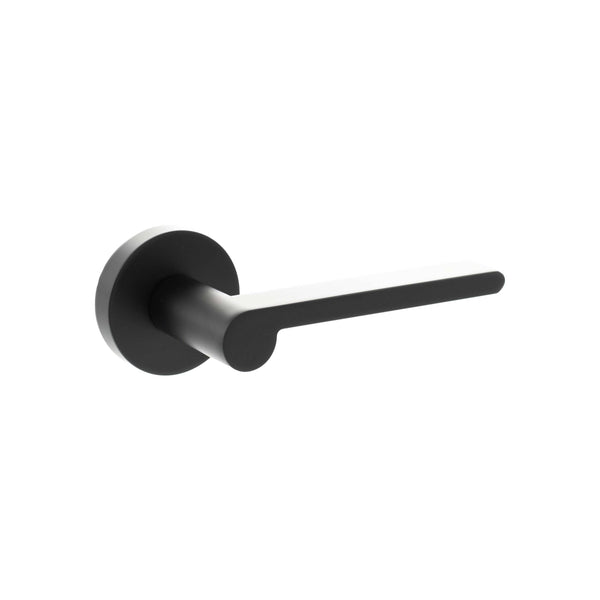 Senza Pari Darrio Lever Door Handle on Round Rose by Atlantic Hardware
