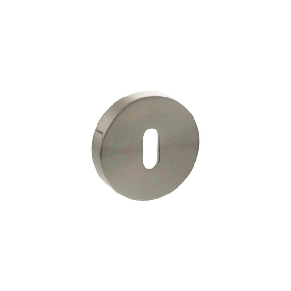 Senza Pari Key Escutcheons on Round Rose by Atlantic Hardware