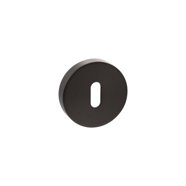 Senza Pari Key Escutcheons on Round Rose by Atlantic Hardware
