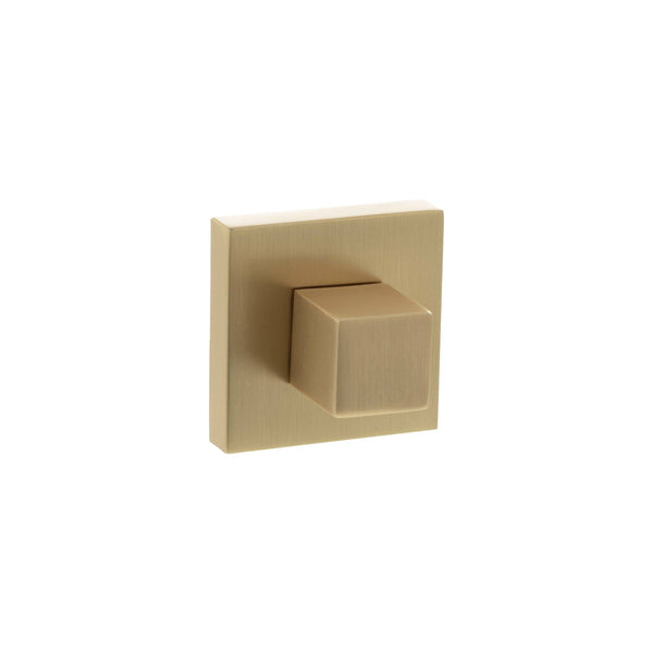 Senza Pari WC Turn and Release on Minimal Square Rose by Atlantic Hardware