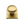 Victorian Round Cabinet Knob with Square Backplate by M Marcus - Heritage Brass