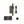 Sliding Lock with Square Privacy Turns by M Marcus - Heritage Brass