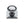 Domed Cabinet Knob with Square Backplate by M Marcus - Heritage Brass